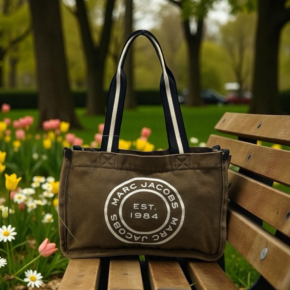 Marc Jacobs Army Green Tote Bag